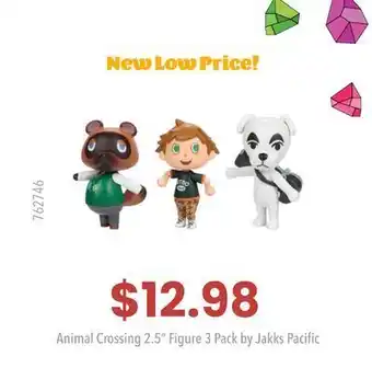 GameStop Other toys-collectibles nintendo 2.5 3pk animal crossi offer