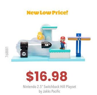 GameStop Nintendo 2.5-inch switchback hill playset offer