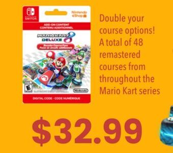 GameStop Mario kart 8 deluxe - booster course pass offer