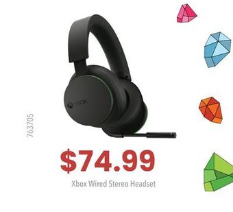 GameStop Xbox wired stereo headset offer
