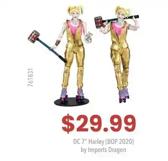GameStop Dc 7in harley (bop 2020) offer