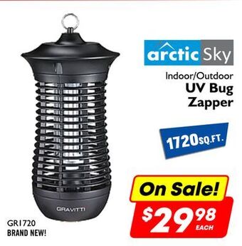 Factory Direct Arctic sky indoor/outdoor uv bug zapper offer