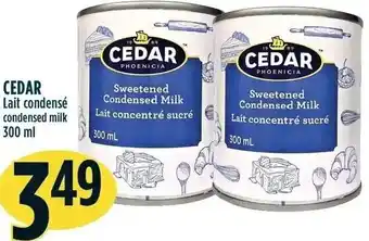 Marché Adonis Cedar Condensed Milk 300 ml offer