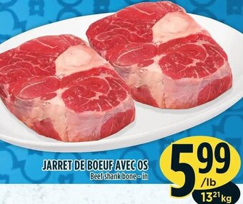 Marché Adonis Jarret De Boeuf Avec Os offer