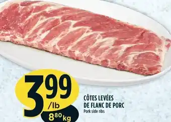 Marché Adonis Côtes Levées De Flanc De Porc offer