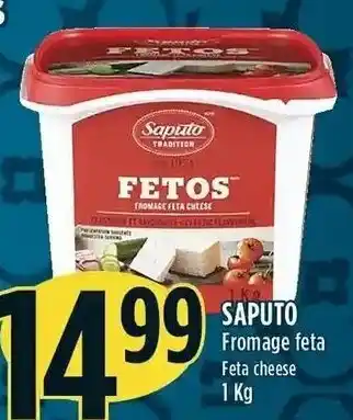 Marché Adonis Saputo Feta Cheese 1 kg offer