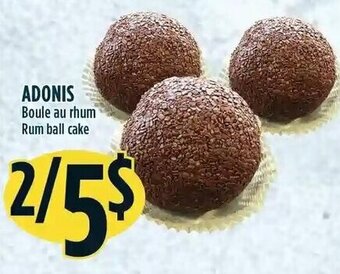 Marché Adonis Adonis Rum Ball Cake offer