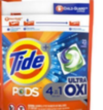 Walmart Tide pods ultra oxi liquid laundry detergent pacs offer