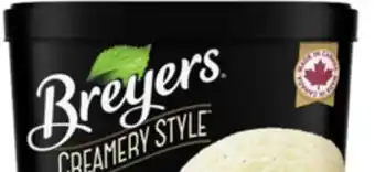 Walmart Breyers creamery style french vanilla ice cream offer