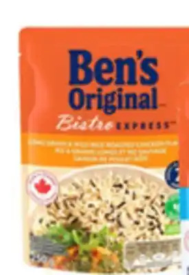 Walmart Ben's original bistro express long grain & wild rice mushroom flavour, 250g offer