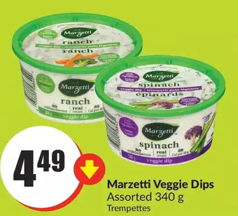 FreshCo Marzetti veggie dips offer