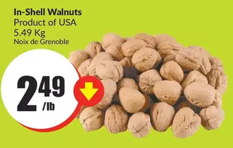 FreshCo In-shell walnuts offer