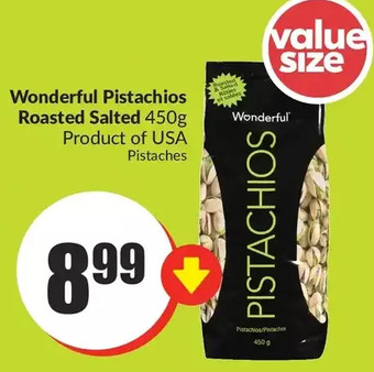 FreshCo Wonderful pistachios offer