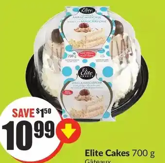 FreshCo Elite cakes offer