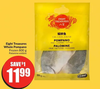 FreshCo Eight treasures whole pompano offer