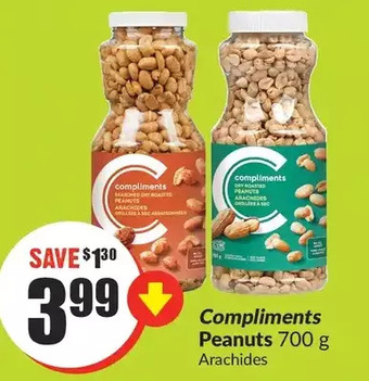 FreshCo Compliments peanuts offer