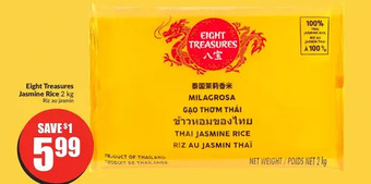 FreshCo Eight treasures jasmine rice offer