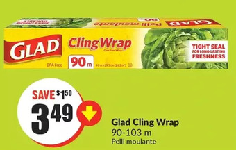 FreshCo Glad cling wrap offer