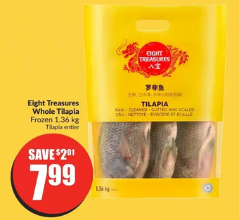 FreshCo Eight treasures whole tilapia offer