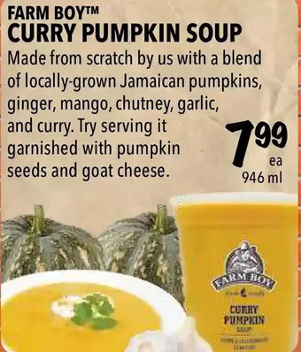 Farm Boy Farm boy curry pumpkin soup offer