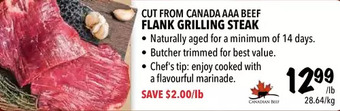 Farm Boy Flank grilling steak offer