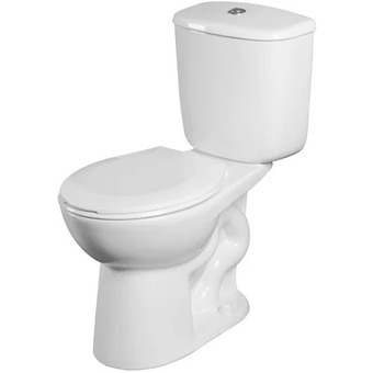 Home Hardware Marriot dual flush lined toilet: round bowl | elongated bowl offer