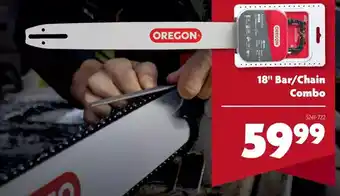 Home Hardware 18" bar/chain combo offer