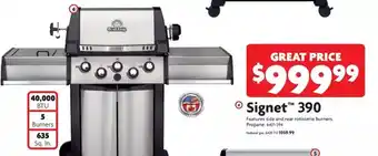 Home Hardware Signet 390: propane | natural gas offer
