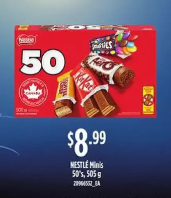 Loblaws Nestlé minis offer