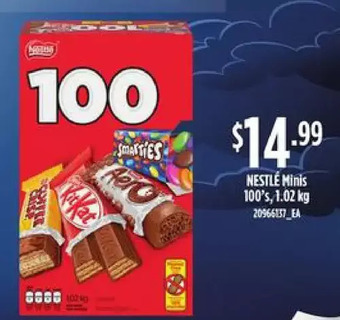 Loblaws Nestlé minis offer