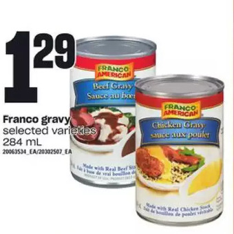 Loblaws Franco gravy offer
