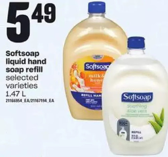 Loblaws Softsoap liquid hand soap refill offer