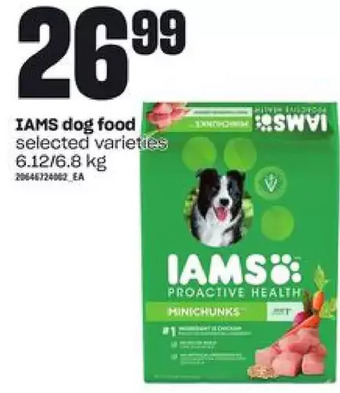 Loblaws Iams dog food offer