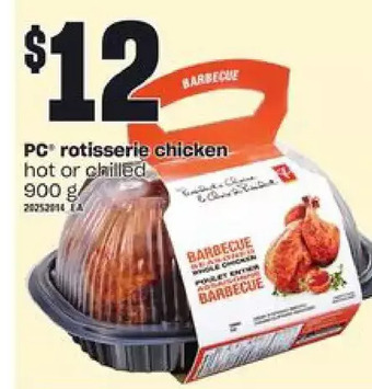 Zehrs Markets Pc rotisserie chicken offer