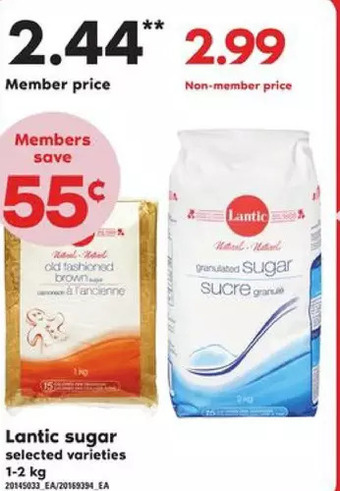 Independent Grocer Lantic sugar offer
