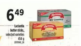 Independent Grocer Lactantia butter sticks offer