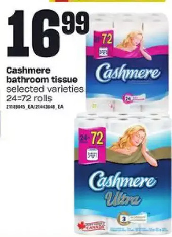 Independent Grocer Cashmere bathroom tissue offer