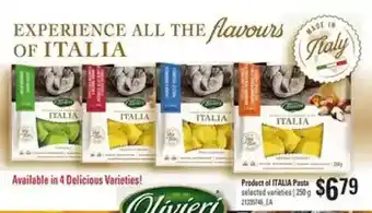 Independent Grocer Italia pasta offer