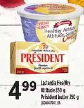 Independent Grocer Lactantia healthy attitude president butter offer