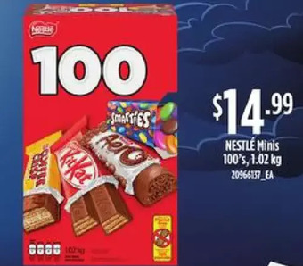 Independent Grocer Nestlé minis offer