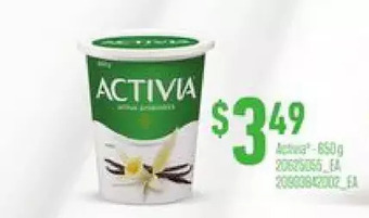 Independent Grocer Activia offer