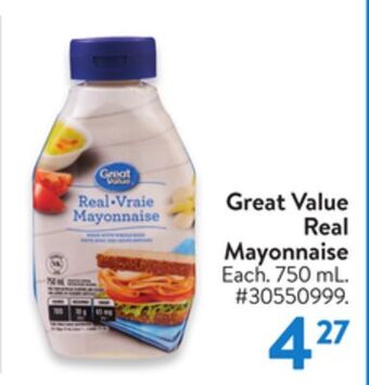 Walmart Great value real mayonnaise offer