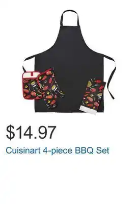 Costco Cuisinart 4-piece bbq set offer