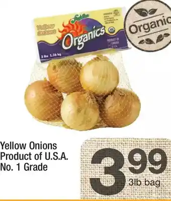 Highland Farms Yellow onions product of u.s.a offer