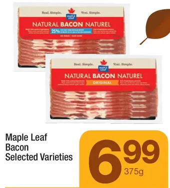 Highland Farms Maple leaf bacon offer