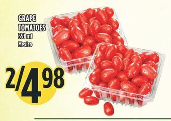 Marché Adonis Grape tomatoes offer