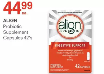 Guardian Pharmacy Align probiotic supplement capsules offer