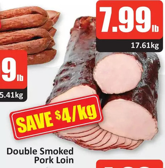 Starsky Double smoked pork loin offer