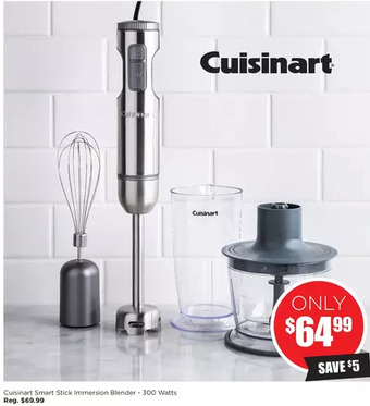 Kitchen Stuff Plus Cuisinart smart stick immersion blender offer