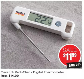 Kitchen Stuff Plus Maverick redi check digital thermometer offer